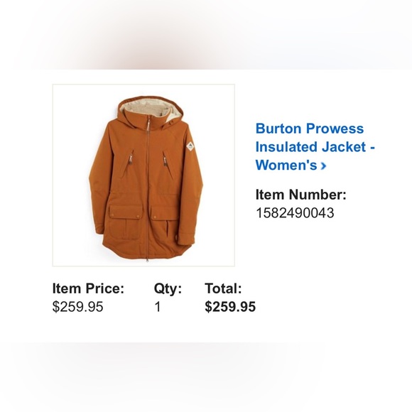 Burton Jackets & Coats Burton Ski Coat Poshmark